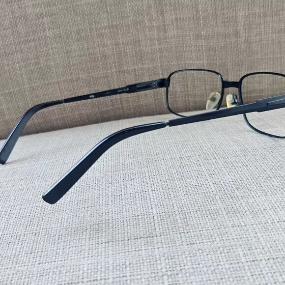 Kirkland Signature Eyeglasses Black matte Metal Frame 56[]16 135 Made in Italy - Picture 7 of 12